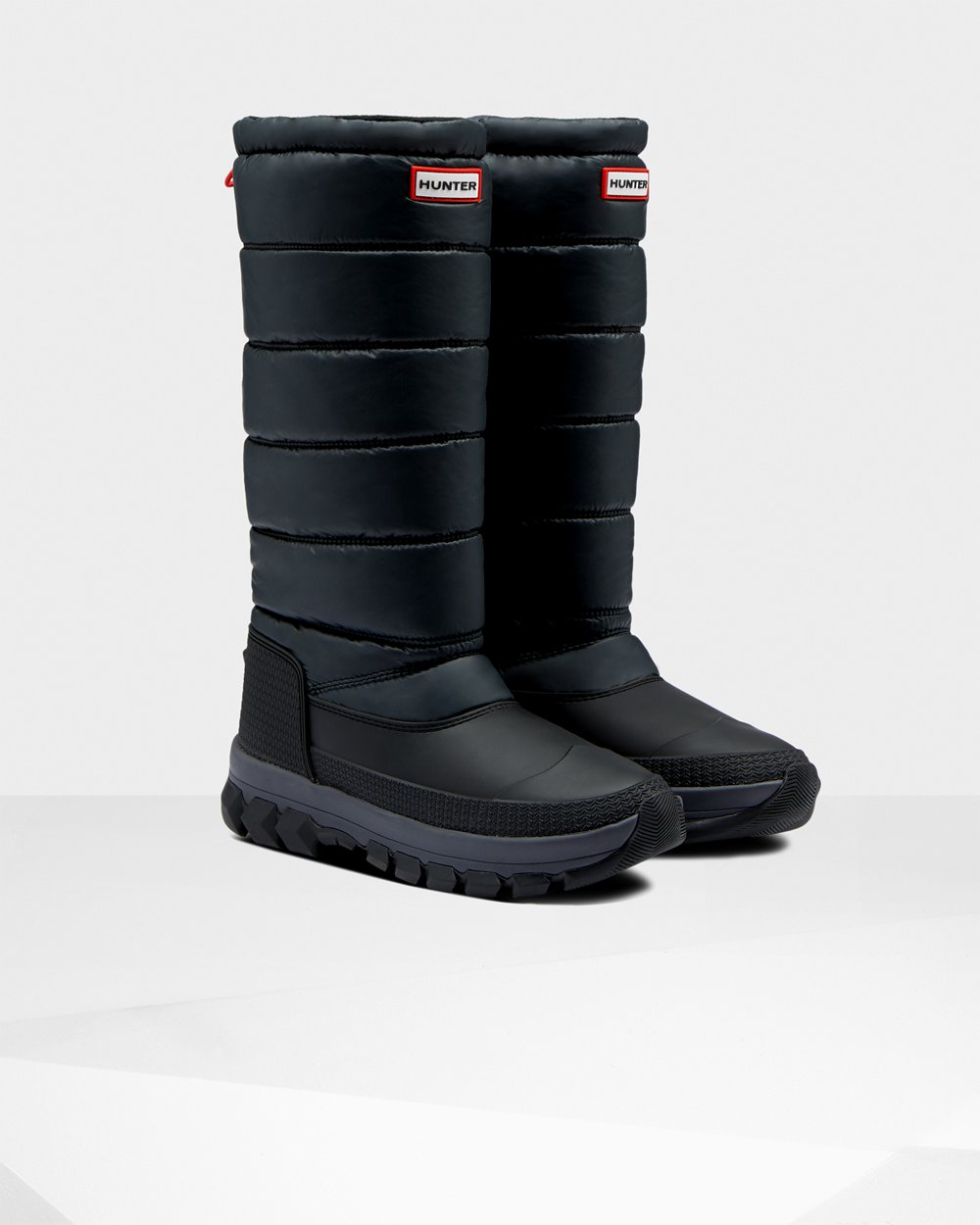 Women Hunter Original Insulated Tall | Snow Boots Black | NZ-83906-QXYT